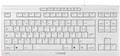 Produktbild: CHERRY TAS STREAM KEYBOARD TKL Corded FR-Layout grau (JK-8600FR-0)