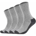 Produktbild: Camano Unisex Socken - Pro Tex Function, einfarbig, 4er Pack Grau 47-49