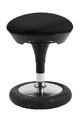 Produktbild: TOPSTAR Sitness 20, ergonomischer Sitzhocker, drehbarer Arbeitshocker, Bürohocker mit Schwingeffekt, schwarz