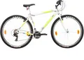 Produktbild: Multibrand Distribution Probike PRO 29 Zoll Fahrrad Mountainbike 21 Gang, Herren, Damen geeignet ab 175-190 cm (Weiß Grün Matt)