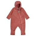 Produktbild: Sterntaler® Overall uni aus Microfleece (1-tlg) mit Hand- und Fußstulpen rot 74