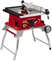 Produktbild: Einhell Tischkreissäge TE-TS 250 UF (2.000 Watt, 78 mm Schnitthöhe, Ø 250 mm Sägeblatt, Tischverbreiterung, Winkelanschlag, Parallelanschlag, Trolleyfunktion, Softstart)