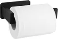 Produktbild: AUXHCYL Toilettenpapierhalter Ohne Bohren, Klopapierhalter Schwarz, WC Klorollenhalter, Selbstklebend Klopapierrollenhalter, Einfache und Schnelle Installation für Badezimmer