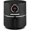 Produktbild: TEFAL Heißluftfritteuse XXL ULTRA FRY DIGITAL Fritteuse EY1118 Air Fryer 1400 W - Schwarz