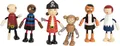 Produktbild: Small Foot Biegepuppe Piraten Figuren (Set)