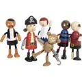 Produktbild: Biegepuppen Piraten Figuren