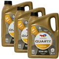Produktbild: 3x5 Liter Total Quartz Racing 10W50 Motoröl Vollsynthetisch 10W-50 PEUGEOT