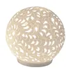 Produktbild: Kugellampe, Tischlampe Leuchte HARMONIE ROMANTIK weiß D. 24cm Formano
