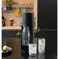 Produktbild: SodaStream Wassersprudler Terra Vorteilspack inkl. Flasche und Quick-Connect Zylinder, Schwarz - Schwarz