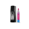 Produktbild: SodaStream Terra Schwarz Wassersprudler mit 1x Kstf.flasche und 1x Co2 Zyl.