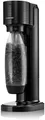 Produktbild: SodaStream Gaia Trinkwassersprudler - Schwarz  und 1x  1 Liter Plastikflasche