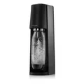Produktbild: SodaStream Terra Schwarz Karbonator Mit Flasche 1 Liter E Zylinder Gas