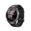 Produktbild: TPFNet Smart Watch / Fitness Tracker IP68 - Silikon Armband - Android & IOS - Schwarz