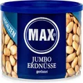 Produktbild: MAX Erdnüsse Jumbo geröstet, ohne Salz, 300g