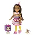 Produktbild: Mattel - Barbie Club Chelsea, Cake Dress-Up Costume Doll with Pet