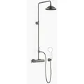 Produktbild: Dornbracht MADISON Showerpipe mit Brause-Thermostat, ohne Handbrause, 34459360-99, Farbe: Dark Platinum matt