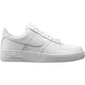 Produktbild: Kaufen Sie den Nike Air Force 1 '07 Weiß bei Kicksshop. Kultiger weißer Herrensneaker mit klassischem Design und komfortabler Nike Air-Dämpfung. - Weiß - 45