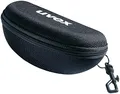 Produktbild: Uvex Brillenetui 9954600 Textiletui Hartschalen - Etui mit Karabinerhaken - schwarz