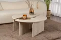 Produktbild: Skye Decor, Moira - Travertine, Couchtisch, Travertin, 100 % MELAMINBESCHICHTETE SPANPLATTEN, 90 x 41 x 90 cm
