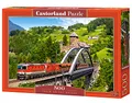 Produktbild: Castorland B-52462 Puzzle Train on The Bridge, 500 Teile, Bunt, 35 x 25 x 5 cm