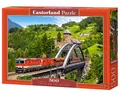 Produktbild: Castorland B-52462 Hobby Panoramic Train On The Bridge Jigsaw Puzzle, 500 Pieces