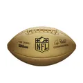 Produktbild: Wilson American Football NFL DUKE METALLIC EDITION, Mischleder, Offizielle Größe, Gold, WTF1826XB