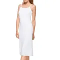 Produktbild: Mellice Unterkleid Damen Lang Unterkleid Unterrock weiß M