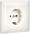 Produktbild: Gira 044003 Schuko Steckdose Vollpatte Standard 55, reinweiß