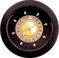 Produktbild: Roulette-Rad aus Holz – Schwarz – 36 cm