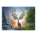 Produktbild: Original Ravensburger Quality Puzzle Der magische Hirsch 1000 Teile