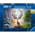 Produktbild: Ravensburger 12001088 Puzzle Der magische Hirsch und die vier Jahreszeiten  1000