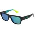 Produktbild: Maui Jim MJ0638S Unisex-Sonnenbrille Vollrand Quadratisch Kunststoff-Gestell, schwarz