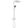 Produktbild: GROHE Duschsystem Vitalio Comfort 250, verchromt, mit Armatur, Maße Regendusche 25 x 25 cm