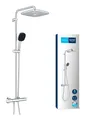 Produktbild: Grohe Vitalio Comfort 250 Duschsystem mit Thermostatbatterie für die...