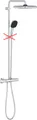 Produktbild: GROHE Vitalio 250 Duschsystem, unvollständig