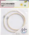 Produktbild: folia Stickbild mit Stickrahmen