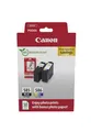 Produktbild: Canon PG-585 / CL-586 Original-Tintenpatronen, 2er-Pack (1x Schwarz, 1x Farbe), inklusive 50 Blatt 4x6-Fotopapier - Kompatibel mit PIXMA TS7650i / TS7750i