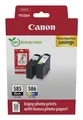 Produktbild: Canon 6205C004 Canon PG-585 / CL-586  schwarz, cyan, magenta, gelb Druckerpatron