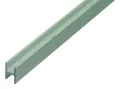 Produktbild: Alberts 473914 H-Profil Aluminium eloxiert 1000x91x12mm silberfarben