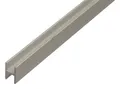 Produktbild: H-Profil Alu-silberf-elox., 9,1x12x1,3 mm, 1m Alu silberfarbig eloxiert