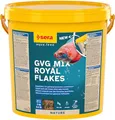 Produktbild: sera GVG-Mix Royal Flakes 10.000 ml (2 kg) | Leckerbissen für Zierfische an der Oberfläche | Mit Krill, Roten Mückenlarven & Daphnien | Ohne Farb- & Konservierungsstoffe | Reich an Mineralien
