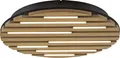 Produktbild: JUST LIGHT LED-Deckenleuchte 15592-79, 12W, 3000K, 1700lm, warmweiß, IP20, Holz/schwarz