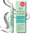 Produktbild: Rael Miracle Clear Pickelstift mit Teebaumöl - Korean Skincare, Anti Pickel Gel für frühe Akne, mit Centella Asiatica, Bernsteinsäure, dermatologisch getestet, vegan, tierversuchsfrei (4ml)