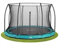 Produktbild: Salta Comfort Edition Ground - Bodentrampolin mit Sicherheitsnetz - ø396cm - Rund - Grün