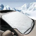 Produktbild: Auto Frontscheibenabdeckung Winter Sommer, 4-Schicht, Frost, Schnee, UV, Wass...