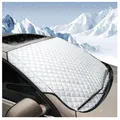 Produktbild: Multifunktionale Windschutzscheibenabdeckung 140x90cm - Winter- und Sommerschutz