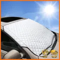 Produktbild: Auto Sonnenschutz Frontscheibe Ganzjährig Ultra-Dick 140x90cm Wasserbeständig