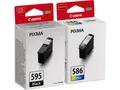 Produktbild: Canon PG-595 / CL-586 photo value pack - Schwarz + 3 Farben - Druckerpatrone - Multipack