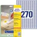 Produktbild: Zweckform Avery-L4730REV-25 Universal-Etiketten 17.8 x 10mm Papier Weiß 8100 St. Wiederablösbar Tintenstrahldrucker, Laserdrucker