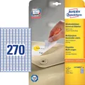 Produktbild: AVERY Zweckform Etiketten L4730REV-25 weiß 17,8 x 10,0 mm, 30 Blatt